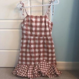 Tigermist Gingham Dress